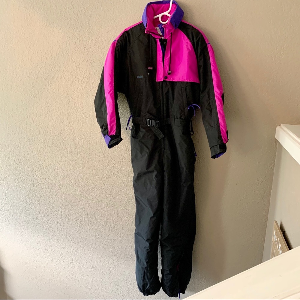 Vintage champion 80s 90s Ski suit size large